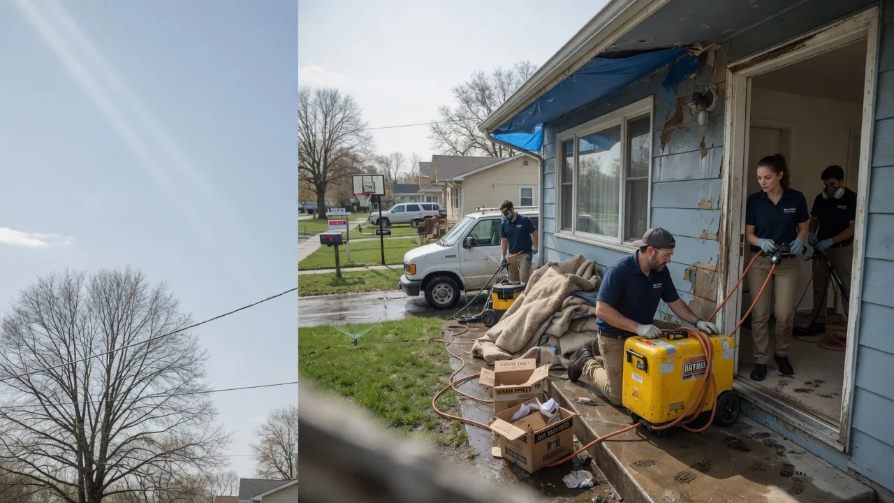 Basement Flood Cleanup in Paxton, NE near me